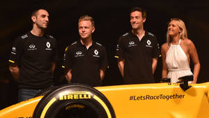 Kevin Magnussen With Renault Team Wallpaper