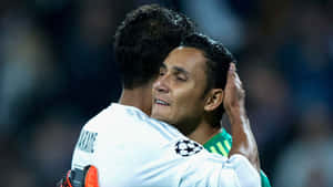 Keylor Navas - Goalkeeper In Action Wallpaper