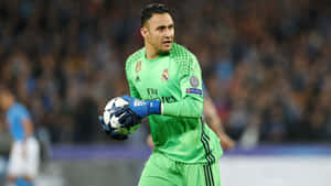 Keylor Navas In Action Wallpaper