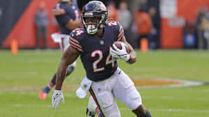 Khalil Herbert Chicago Bears Game Action Wallpaper