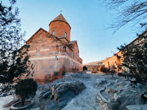 Khor Virap Monastery Up-close Wallpaper