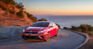 Kia Forte 2022 - Elegance On Road Wallpaper