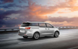 Kia Sedona 2021 In Action Wallpaper