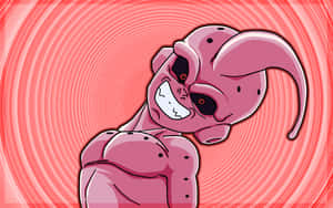 Kid Buu Aggressive Stance Wallpaper