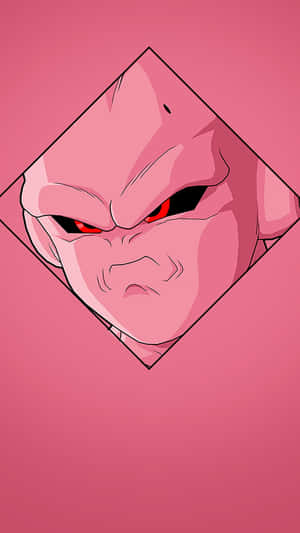 Kid Buu Diamond Frame Artwork Wallpaper