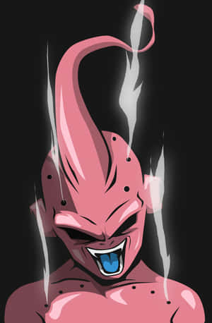 Kid Buu Evil Grin Wallpaper