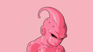 Kid Buu Menacing Stance Wallpaper