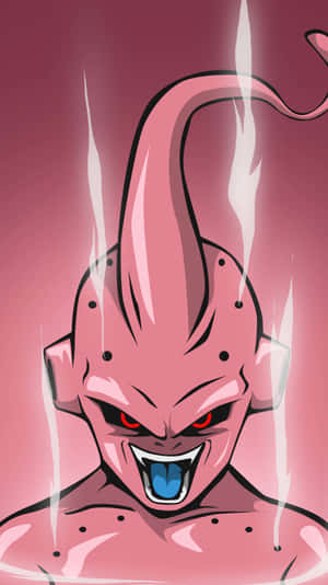 Kid Buu Menacing Stance Wallpaper