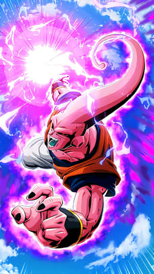 Kid Buu Power Blast Wallpaper