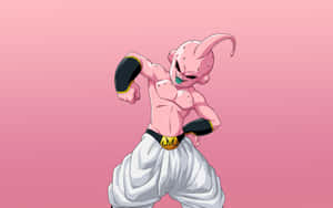 Kid Buu Power Stance Wallpaper