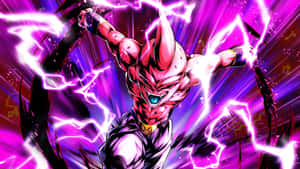 Kid Buu Power Surge Wallpaper