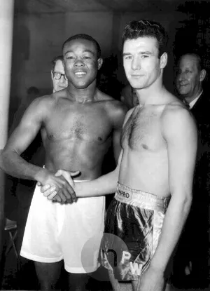 Kid Gavilan Young Handshake Wallpaper