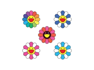 Kidcore Smiley Flower Wallpaper