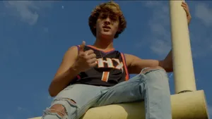 Kidd G Thumbs Up Sky Background Wallpaper