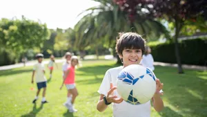 Kids Playing Football Hd Wallpaper