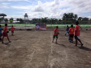 Kids Playing Little League Baseball On A Sunny Day Wallpaper