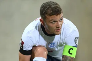 Kieran Trippier Bending Over Wallpaper