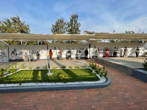 Kigali Genocide Memorial Pavilions Wallpaper