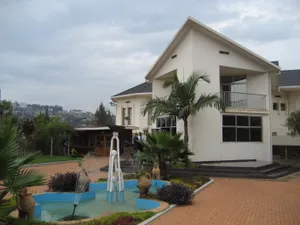 Kigali Genocide Memorial White Structures Wallpaper