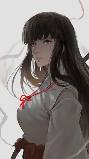 Kikyo From Inuyasha Wallpaper Wallpaper