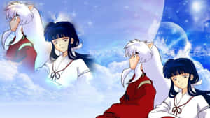 Kikyo, The Beautiful Priestess From Inuyasha Wallpaper