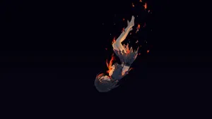 Kill La Kill Satsuki Falling Wallpaper