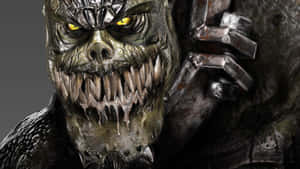 Killer Croc Unleashed - A Glimpse Into The Shadows Of Gotham City Wallpaper