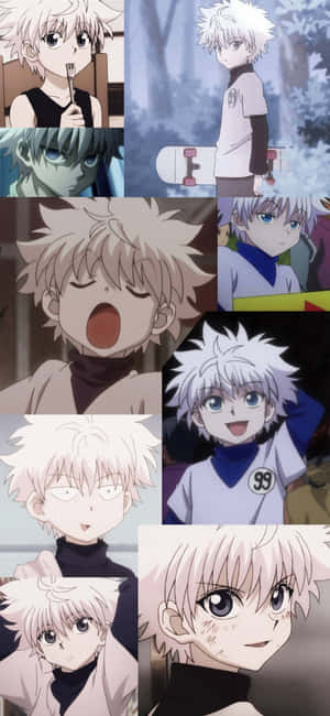 Killua Collage Hunter X Hunter Pfp Wallpaper