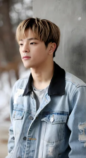 Kim Woojin Casual Look Wallpaper