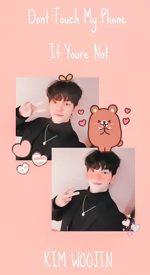 Kim Woojin Phone Lock Screen Wallpaper