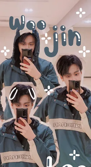 Kim Woojin Selfie Edits Wallpaper