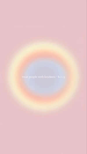 Kindness Aura_ Pastel Background Wallpaper