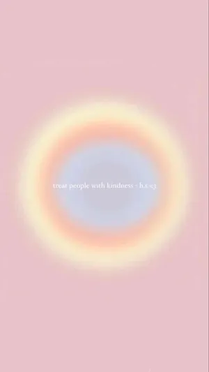 Kindness Aura_ Pastel Background Wallpaper
