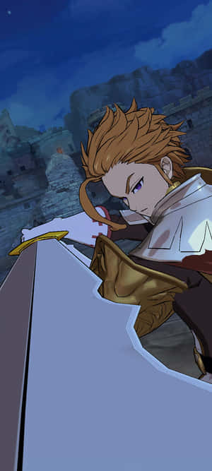 King Arthur Pendragon - The Rising Hero Of Seven Deadly Sins Wallpaper