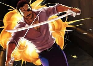 King Bradley Dominating In Battle Wallpaper