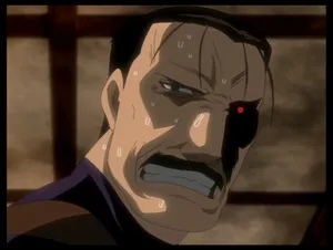 King Bradley Fiercely Standing With Swords Wallpaper