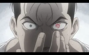 King Bradley In Battle Stance With Swords Drawn Wallpaper