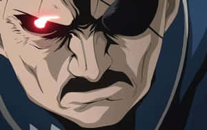 King Bradley Ready For Battle Wallpaper