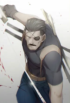 King Bradley: The Ultimate Eye In Action Wallpaper