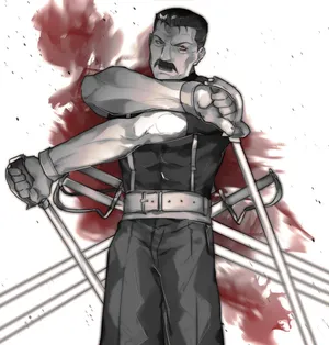 King Bradley - The Ultimate Eye In Action Wallpaper