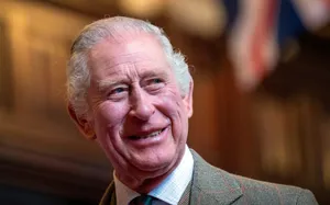 King Charles Iii Smiling In Parliament Wallpaper
