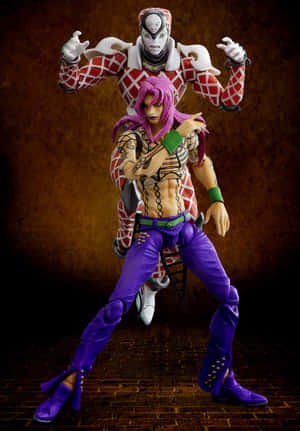 King Crimson, The Menacing Stand Of Diavolo From Jojo's Bizarre Adventure Wallpaper