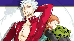 King From Seven Deadly Sins In Action Wallpaper