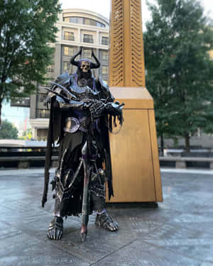 King Hassan Cosplay Outdoor Wallpaper