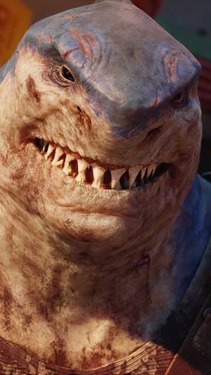 King Shark Closeup Wallpaper