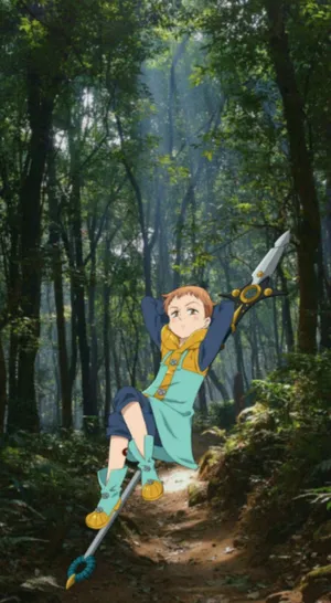 King - The Grizzly Sin Of Sloth From Seven Deadly Sins Anime Wallpaper