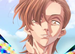 King, The Grizzly Sin Of Sloth, In A Serene Moment From Seven Deadly Sins Wallpaper