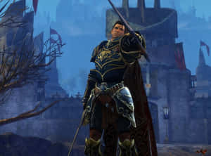 King Varian Wrynn Standing Tall Wallpaper