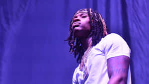 King Von Stage Presence Wallpaper