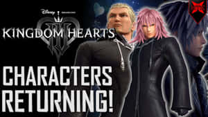 Kingdom Hearts Characters Assemble Wallpaper